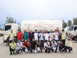 พัฒนาทักษะการขับรถขนส่งแก๊สปิโตรเลียมเหลว LPG เชิงป้องกันอุบัติเหตุ